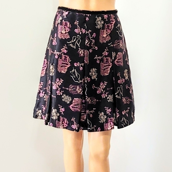 Vintage silk skirt - Picture 2 of 7